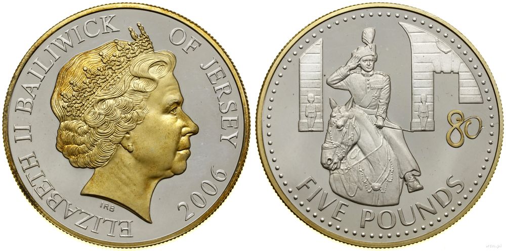 Wielka Brytania, 5 funtów, 2006