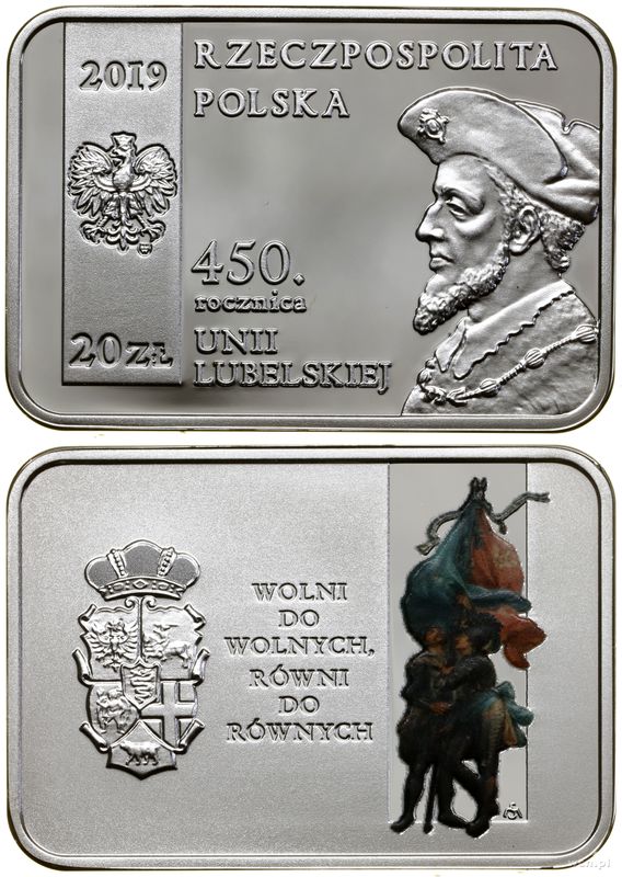 Polska, 20 złotych, 2019