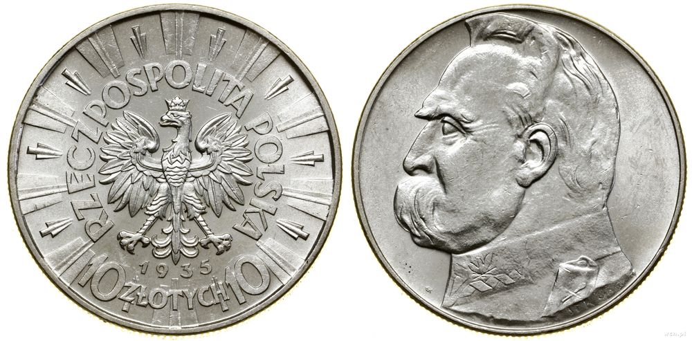 Polska, 10 złotych, 1935