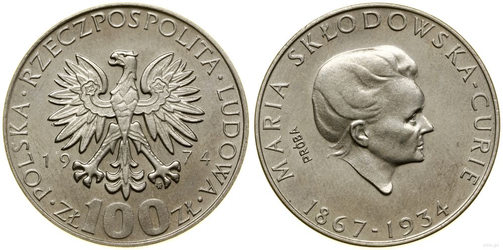 Polska, 100 złotych, 1974