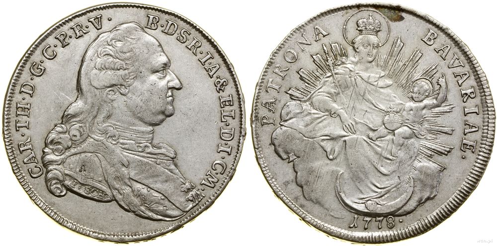 Niemcy, talar, 1778