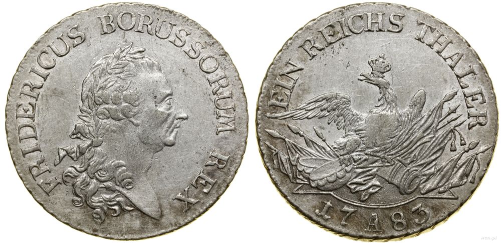 Niemcy, talar, 1783 A