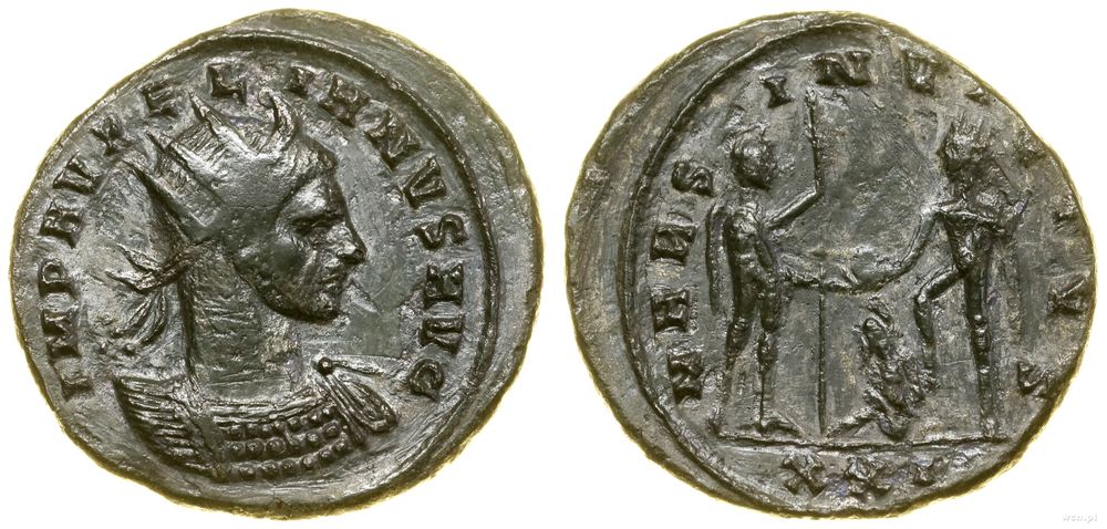 Cesarstwo Rzymskie, antoninian bilonowy, (275)