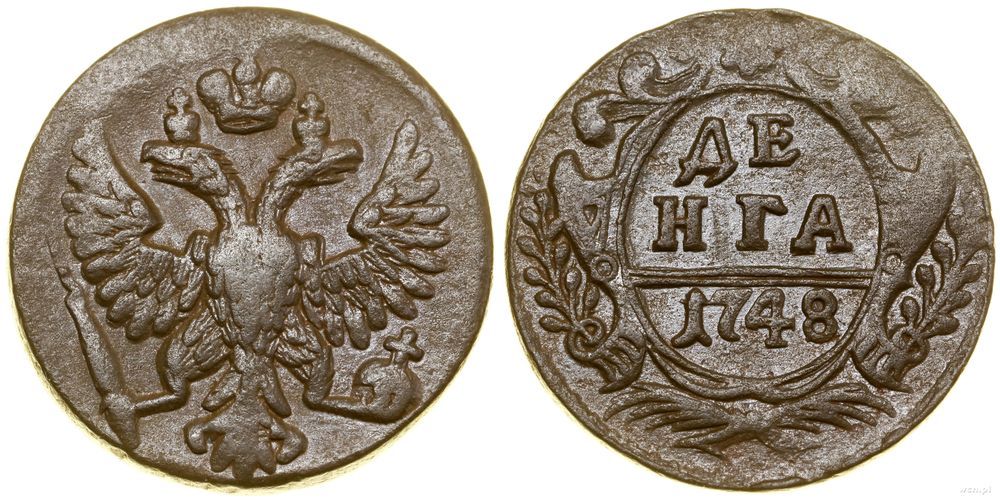 Rosja, dienga, 1748