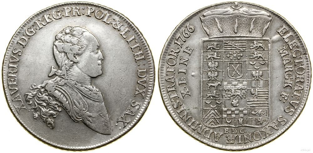 Saksonia, talar, 1766 EDC