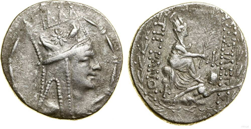 Grecja i posthellenistyczne, tetradrachma, (ok. 80–68 pne)
