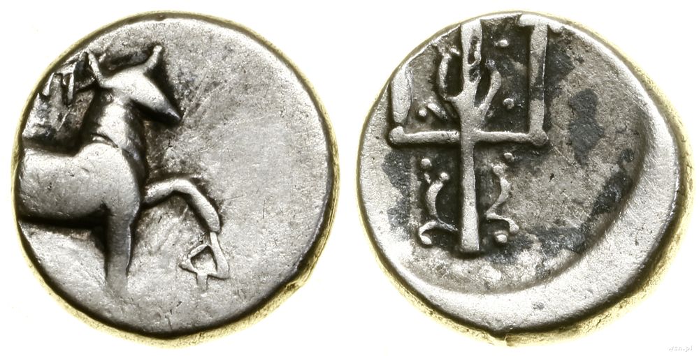 Grecja i posthellenistyczne, hemidrachma, (ok. 387–340 pne)