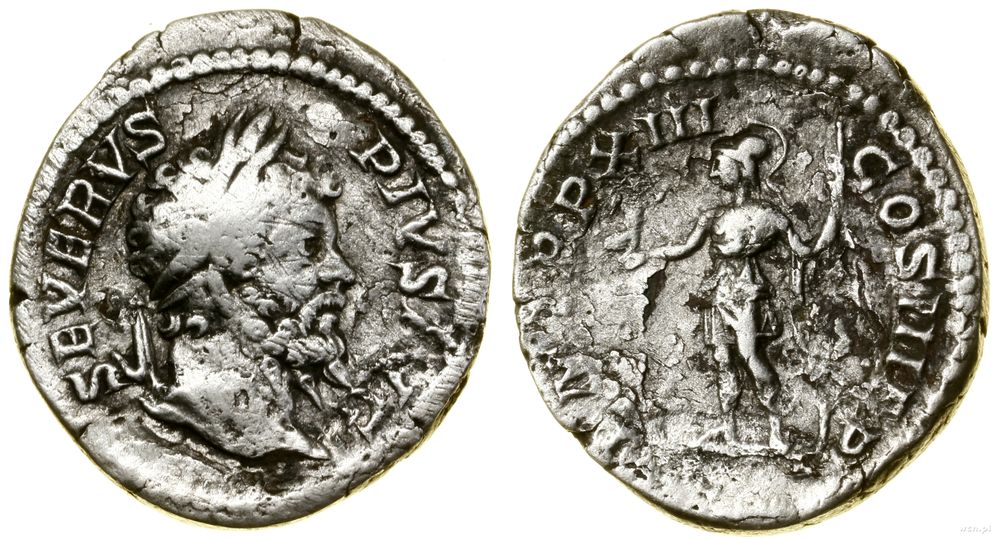 Cesarstwo Rzymskie, denar, (205)