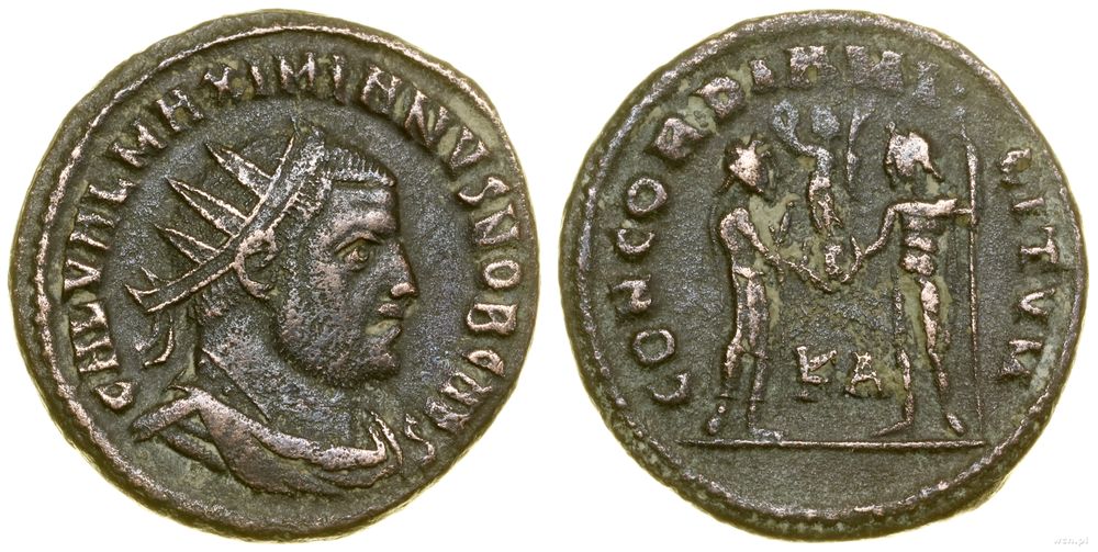 Cesarstwo Rzymskie, antoninian bilonowy, (295–299)