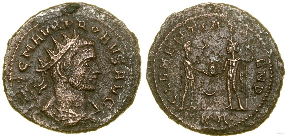 Cesarstwo Rzymskie, antoninian bilonowy, (276)
