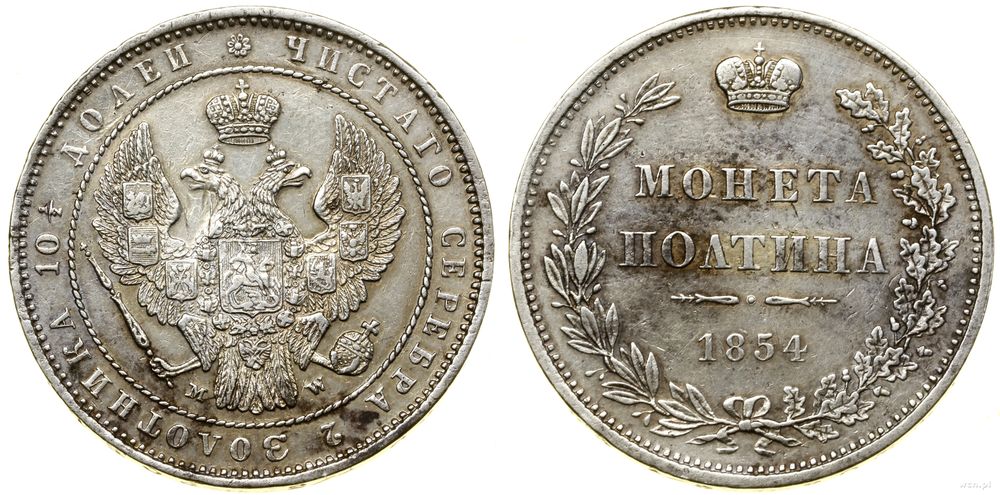 Polska, połtina, 1854 MW