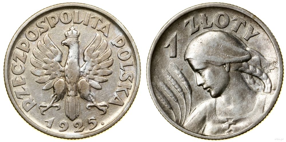 Polska, 1 złoty, 1925