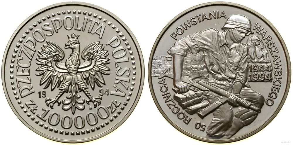 Polska, 100.000 złotych, 1994