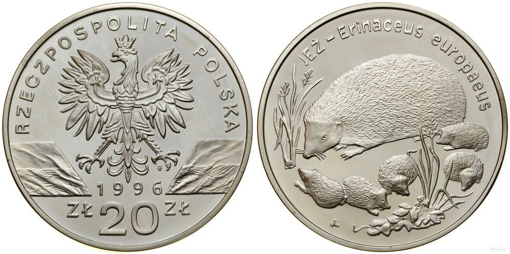 Polska, 20 złotych, 1996