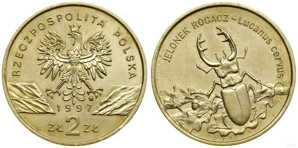 Polska, 2 złote, 1997
