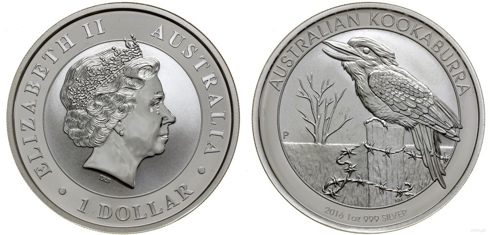 Australia, 1 dolar, 2016