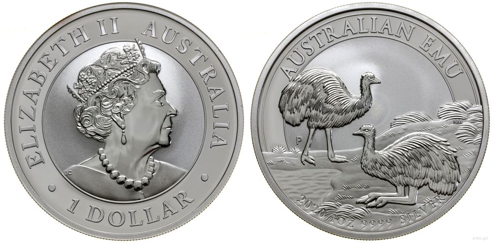 Australia, 1 dolar, 2020