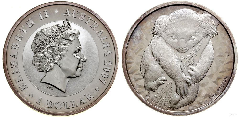 Australia, 1 dolar, 2007