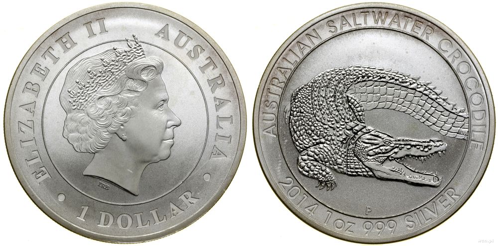 Australia, 1 dolar, 2014