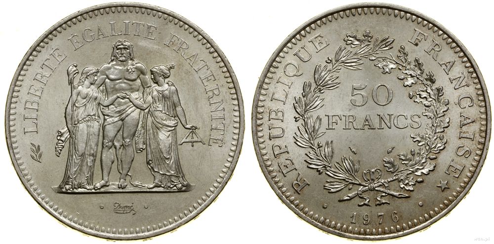 Francja, 50 franków, 1976