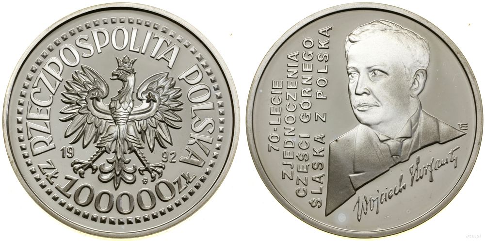 Polska, 100.000 złotych, 1992