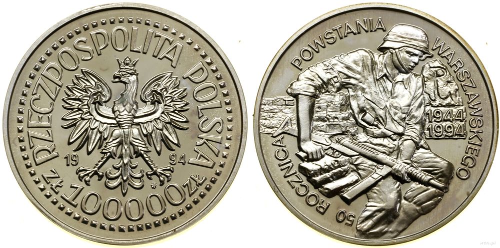 Polska, 100.000 złotych, 1994