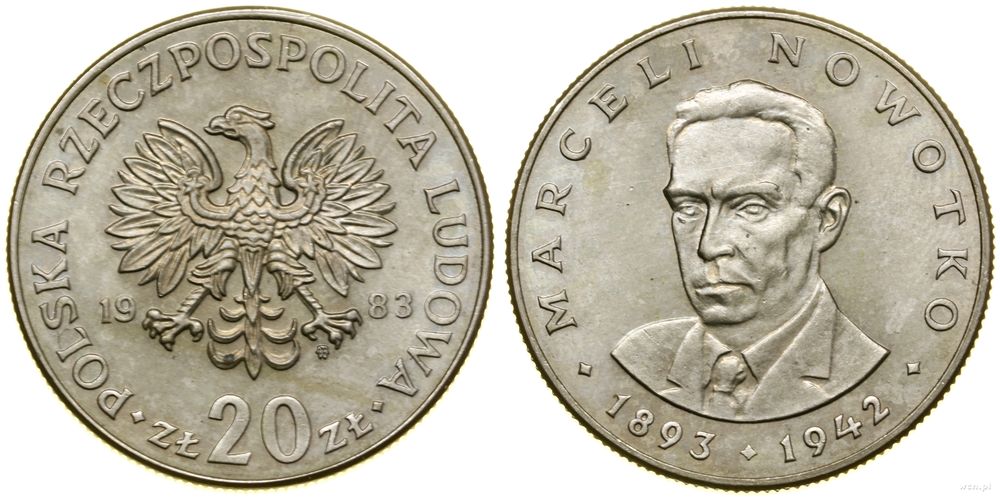 Polska, 20 złotych, 1983