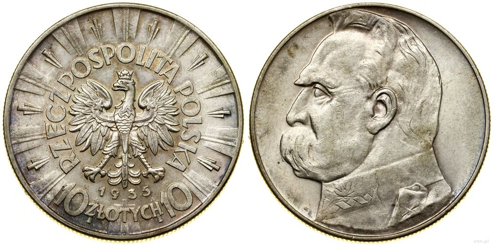 Polska, 10 złotych, 1935