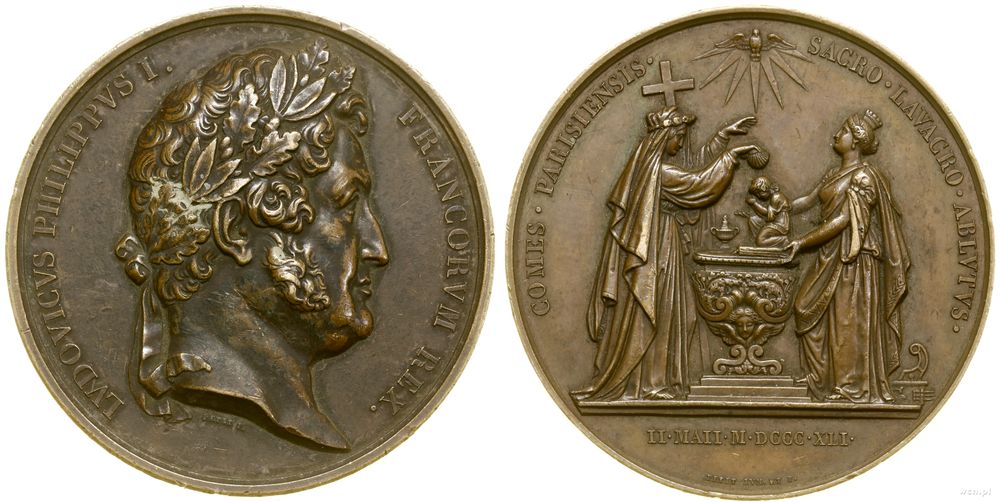 Francja, medal pamiątkowy, 1841