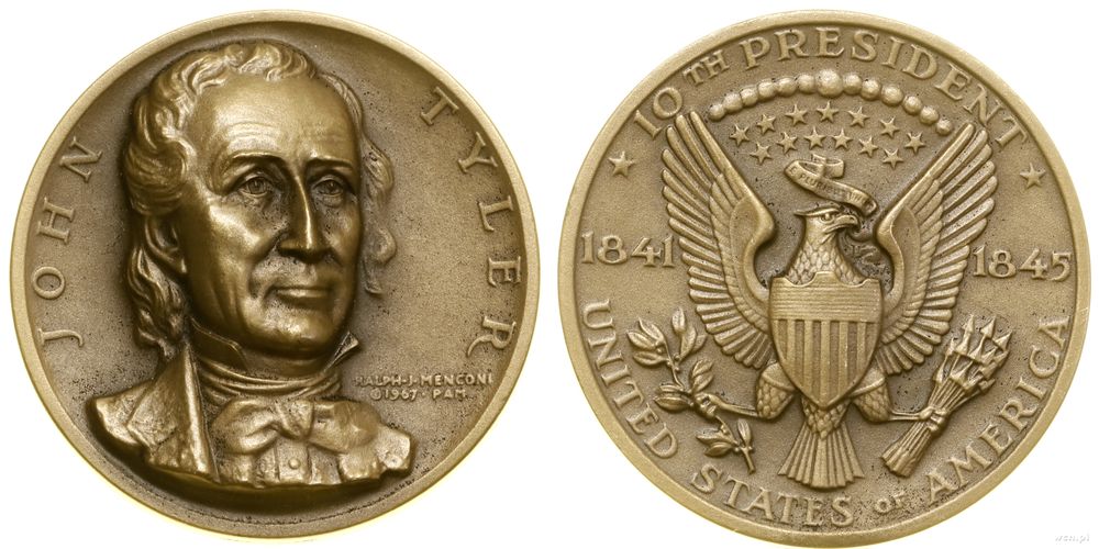 Stany Zjednoczone Ameryki (USA), Prezydenci Stanów Zjednoczonych – John Tyler, 1967