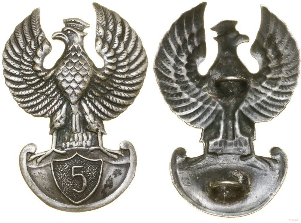 Polska, Orzeł 5. Pułku Ułanów Zasławskich (?) – KOPIA