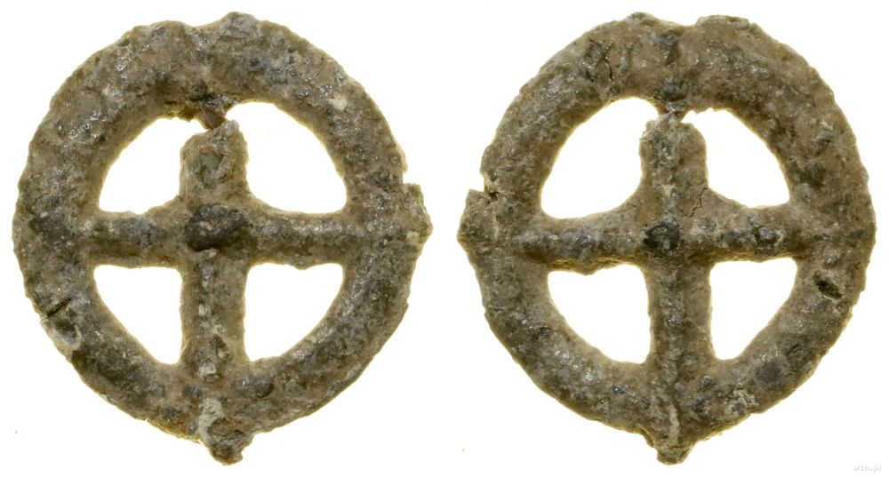 Celtowie, fragment wisiorka (?) w kształcie koła, (ok. IV–I w. pne)