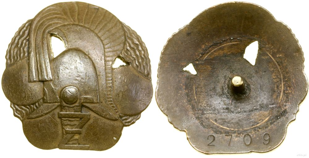 Polska, Żandarmeria Polowa – odznaka pamiątkowa, 1931–1939