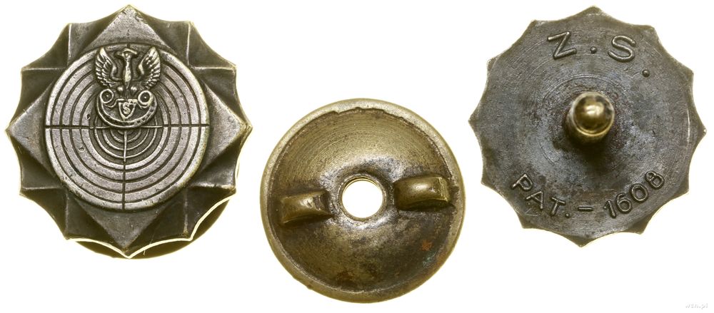 Polska, Odznaka Strzelecka II klasy – miniatura, od 1930
