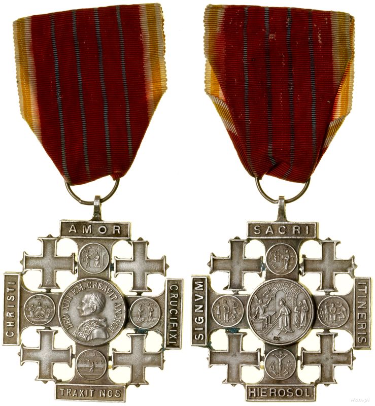 Watykan, Krzyż Pielgrzyma do Ziemi Świętej, od 1901