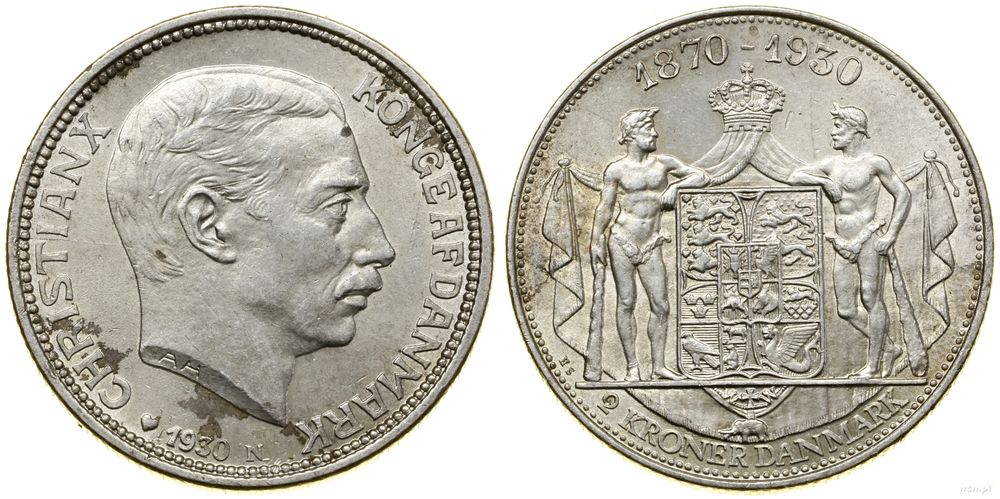 Dania, 2 korony, 1930