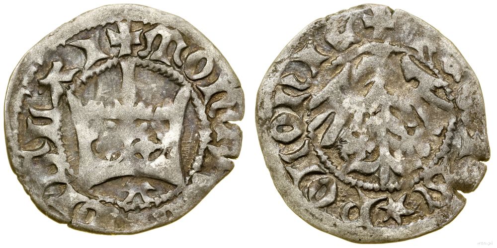 Polska, półgrosz koronny, (1403)