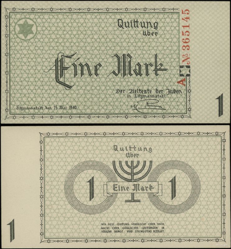 Polska, 1 marka, 15.05.1940