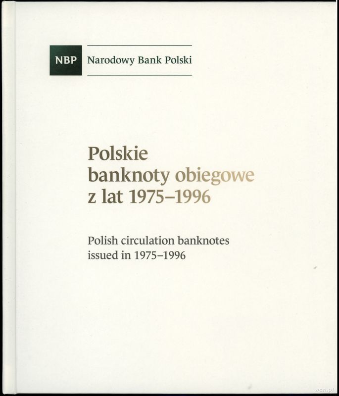 Polska, książeczka z banknotami 
