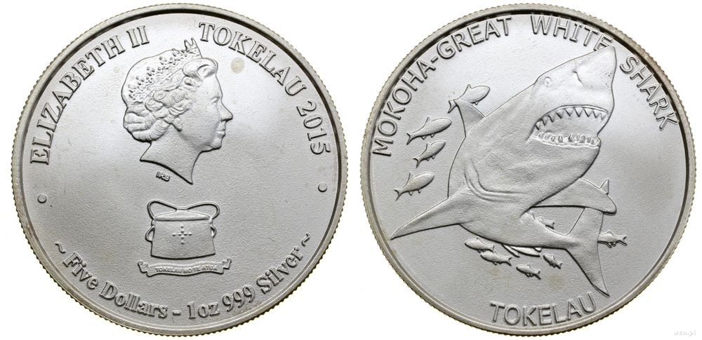 Tokelau, 5 dolarów, 2015