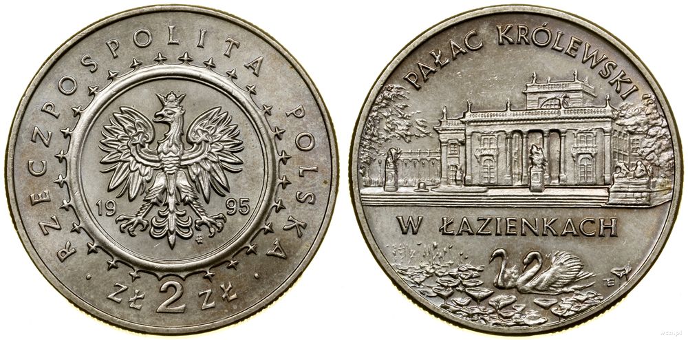 Polska, 2 złote, 1995