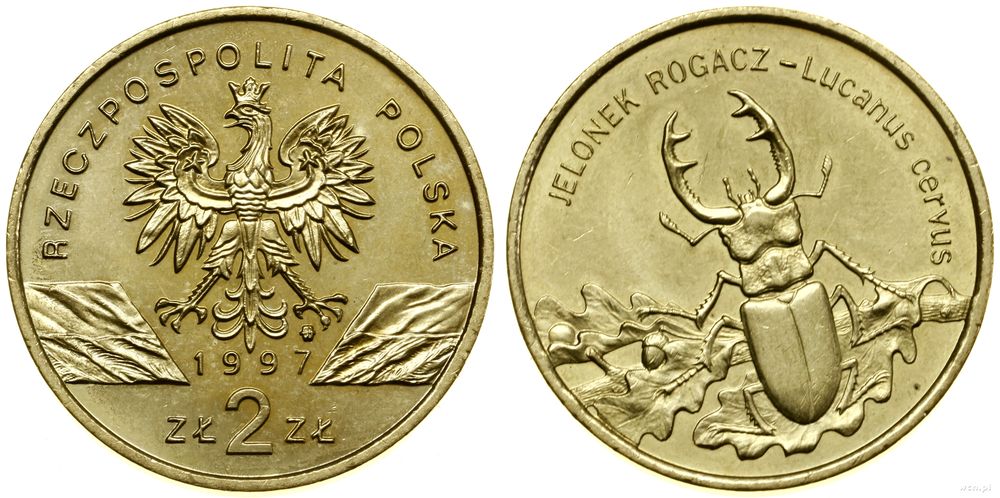 Polska, 2 złote, 1997
