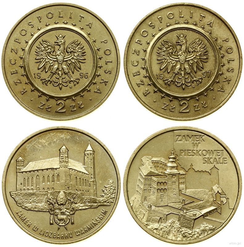Polska, 2 x 2 złote, 1996–1997