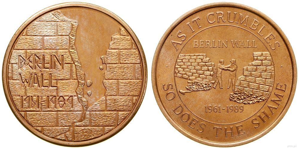 Niemcy, medal pamiątkowy, 1989