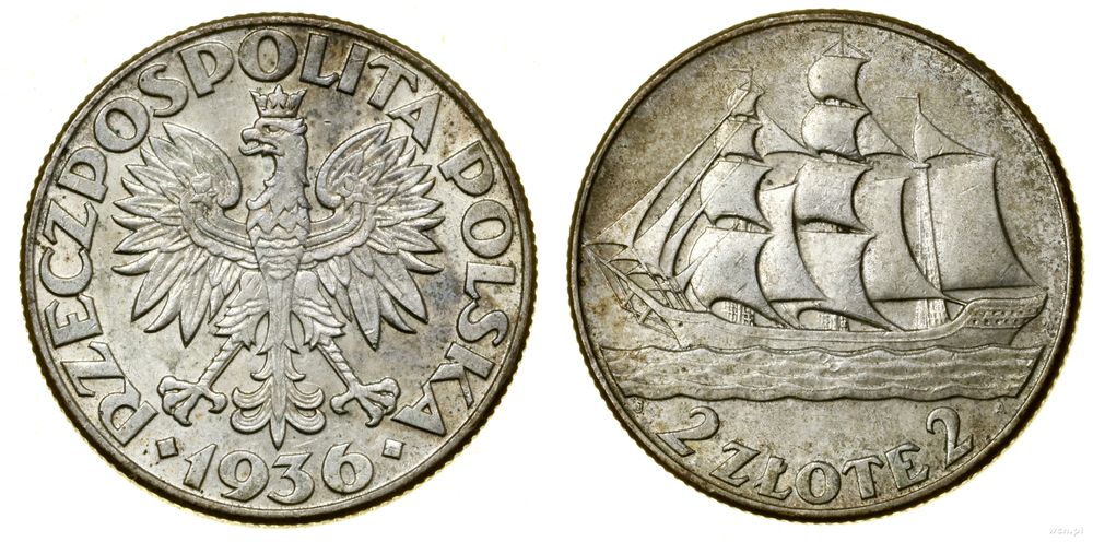 Polska, 2 złote, 1936