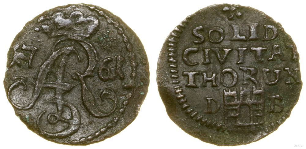Polska, szeląg, 1761