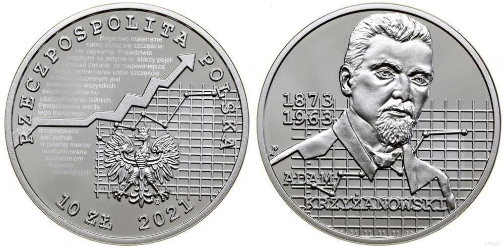 Polska, 10 złotych, 2021