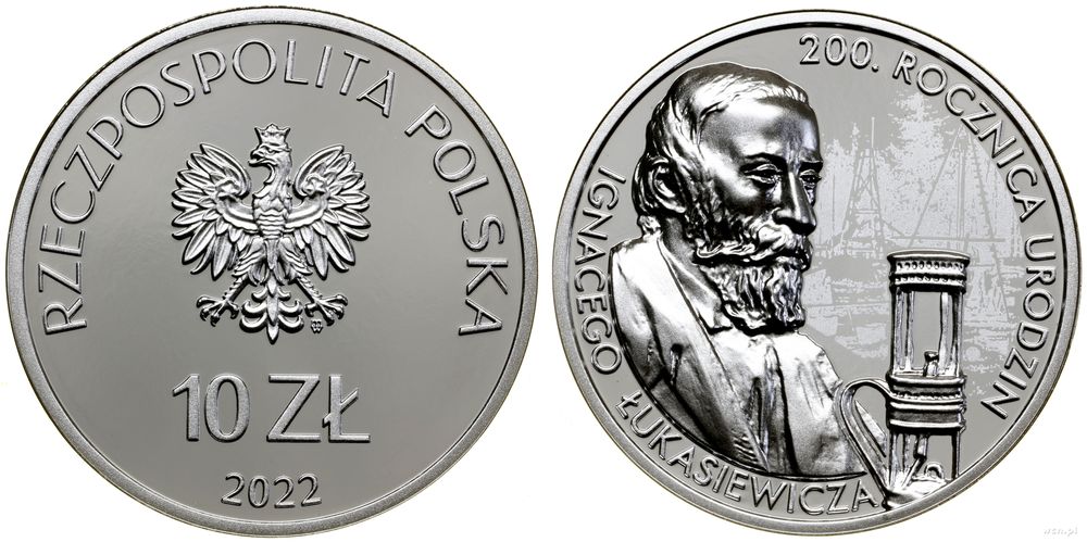 Polska, 10 złotych, 2022