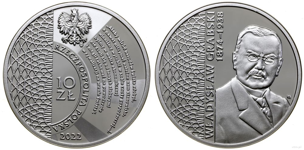 Polska, 10 złotych, 2022