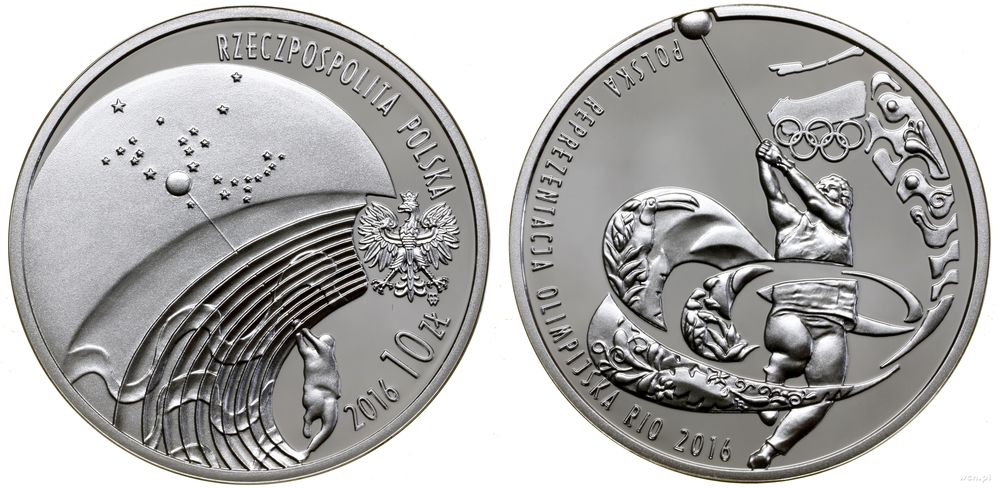 Polska, 10 złotych, 2016